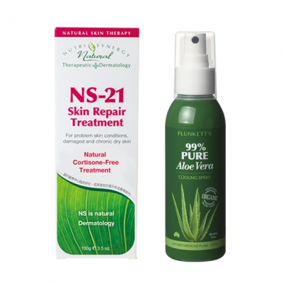 NS-21肌膚修護霜+蓓菈蘆薈噴霧         官網會員獨享優惠促銷